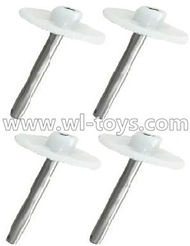 MJX X500 RC Quadcopter parts-04 Main gear with hollow pipe(6pcs)